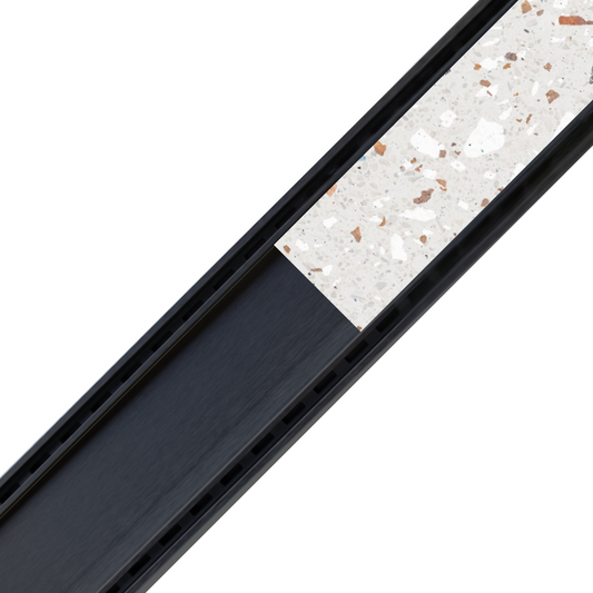 LINiAIR 26mm Integrated Tile Insert Drain in Satin Black