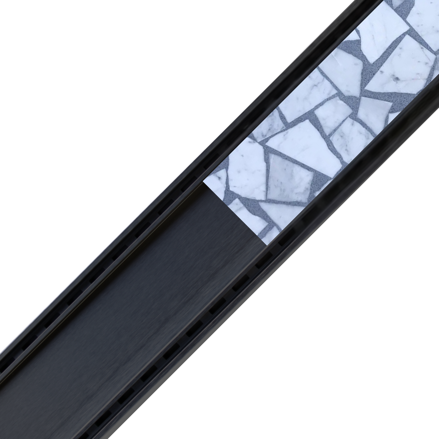 LINiAIR 35mm Integrated Tile Insert Drain in Satin Black