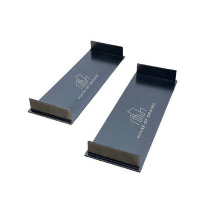 LINiAIR 35mm Satin Black End Caps (per pair)