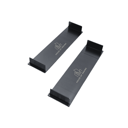 LINiAIR 26mm Satin Black End Caps (per pair)