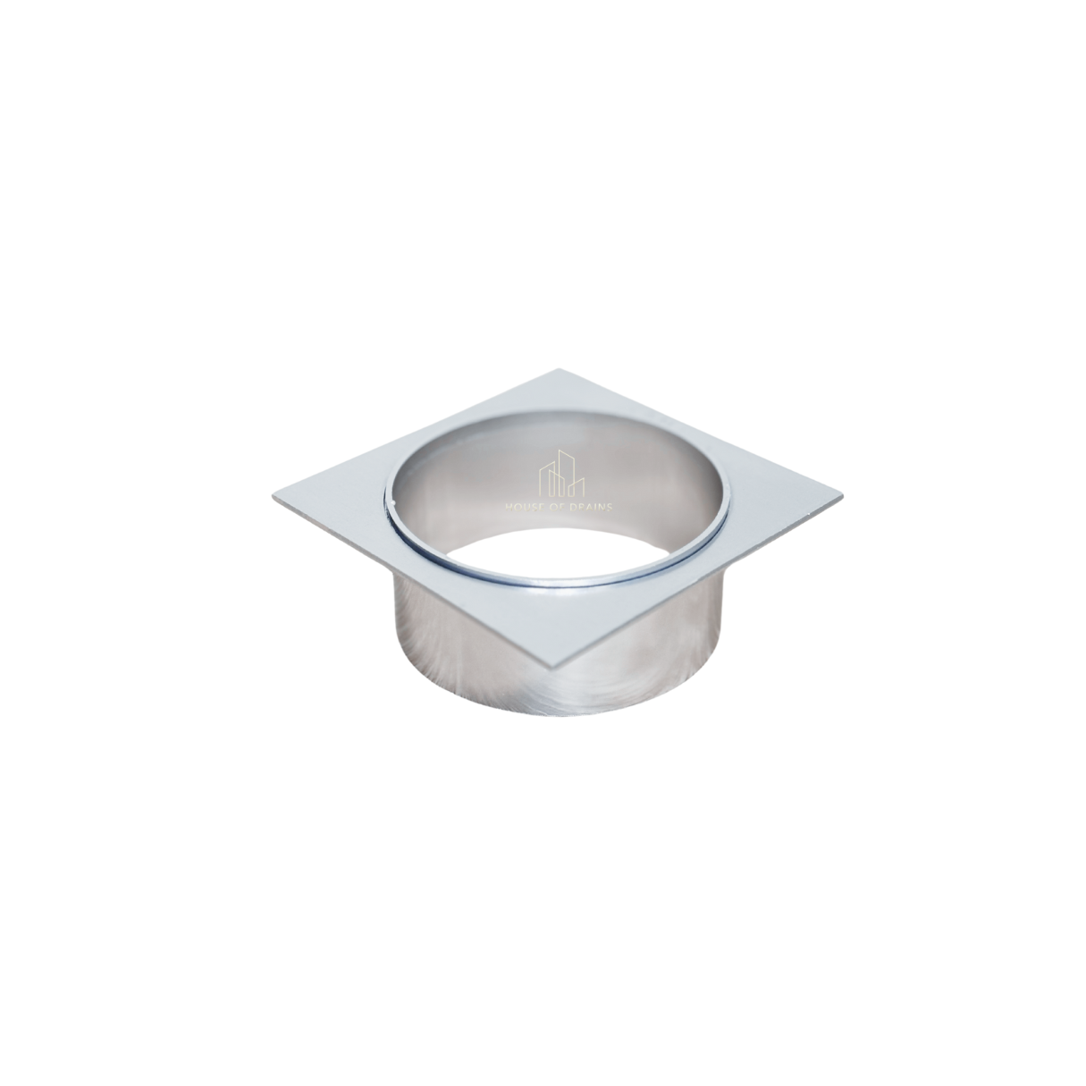 LINiAIR 80mm Waste Outlet Satin Silver
